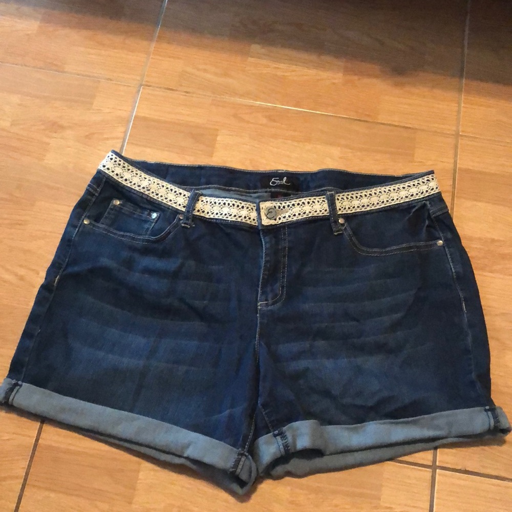 New jean shorts